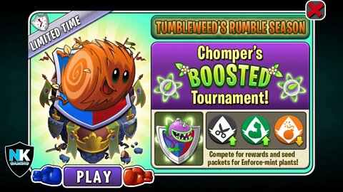 PvZ 2 - Arena - Week 118 Boosterama - No Premium Or Mints - Level 1 Plants