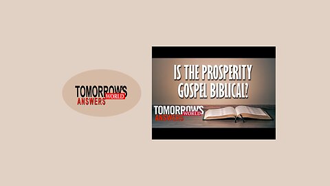 Is the Prosperity Gospel Biblical?