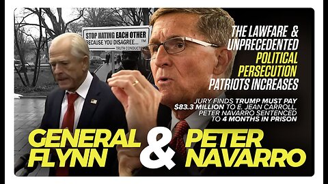 General Flynn & Peter Navarro