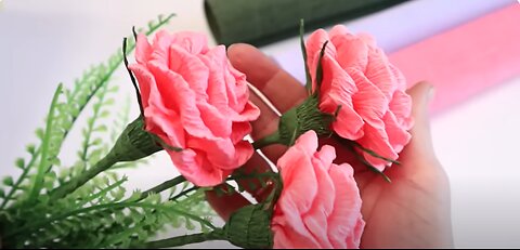 DIY 🌹 How to Make Paper Roses 🌹 Crepe paper decorating ideas.