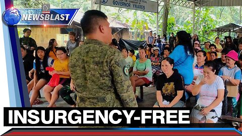 Bayan ng Cainta sa Rizal, idineklarang insurgency-free