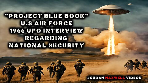 Jordan Maxwell: Project Bluebook 1966 UFO Interview