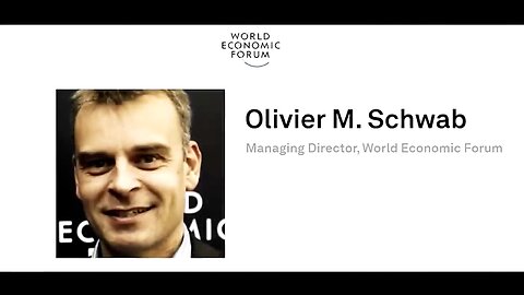 Klaus Schwab | Exposing the Agenda of Klaus Schwab, Olivier M. Schwab, & Nicole Schwab