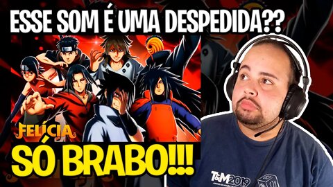 REACT Felícia Rock - UCHIHAS (Naruto) | Ft. Takeru, Basara, Raid, TkRaps, Enygma [Prod. 808 Ander]