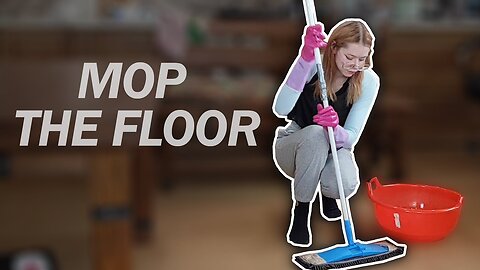 How I Deep Clean My Floors- Washing Floors Motivation