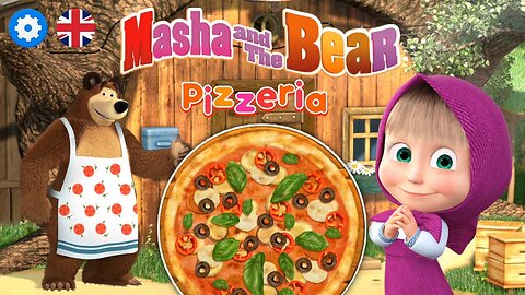 Masha and the Bear Pizzeria🍕 - Make the Best Homemade Pizza for your Friends - Masha Games