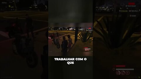 Pegando vagabundos de moto: minha lógica de trabalho #shortsvideo #gtarp