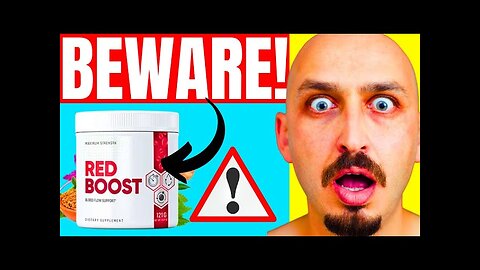 RED BOOST ❌(Know this before buying!)❌ RED BOOST REVIEW - RED BOOST POWDER - RED BOOST SUPPLEMENT