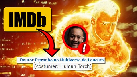 TOCHA HUMANA CONFIRMADO EM DOUTOR ESTRANHO NO MULTIVERSO DA LOUCURA! IMDB VAZOU!?