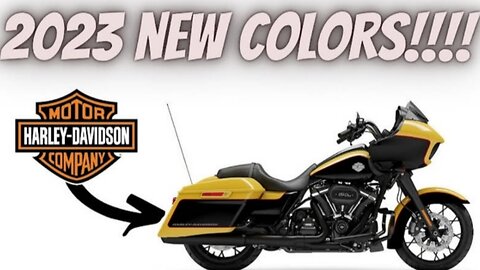 2023 Harley Davidson model colors!