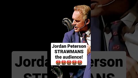 Jordan Peterson TRIGGERED by the audience. #jordanpeterson #jordanpetersonquotes #samharris #atheism