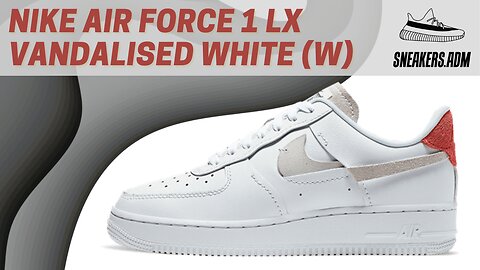 Nike Air Force 1 LX Vandalised White (W) - 898889-103 - @SneakersADM