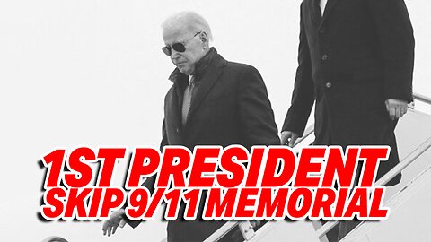 JOE BIDEN BECOMES FIRST PRESIDENT TO SKIP ON SITE 9/11 MEMORIAL OBSERVANCE