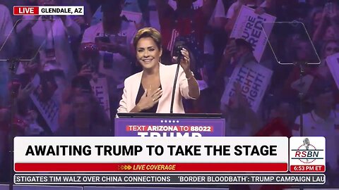 Kari Lake : Trump rally Arizona 23/08/2024