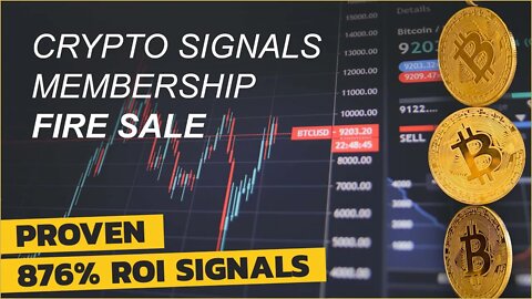 The crypto trading signals FIRE SALE! 2022