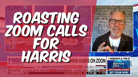 Roasting Zoom calls for Harris