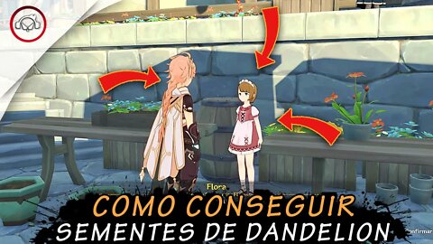 Genshin Impact, Como conseguir SEMENETES de Dandelion | Super Dica PT-BR