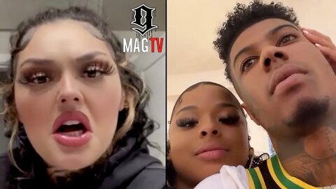 Blueface Preggo "BM" Jaidyn Alexis Is Fed Up Wit Questions About Chrisean Rock! 😡