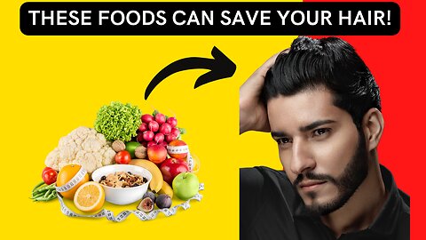 FIVE FOODS FOR HAIR LOSS - DIET FOR HEALTHY HAIR