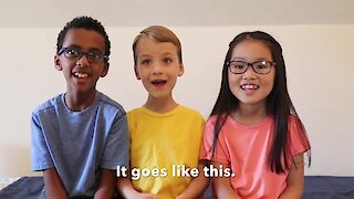 Sweet little kids tell the story of Easter