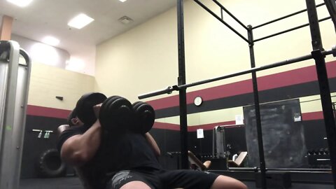 INCLINE CLOSE GRIP DB PRESSES