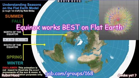 Equinox works BEST on Flat Earth