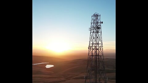 Windy Hill At Sunset, Ironically With No Wind 🌄😍