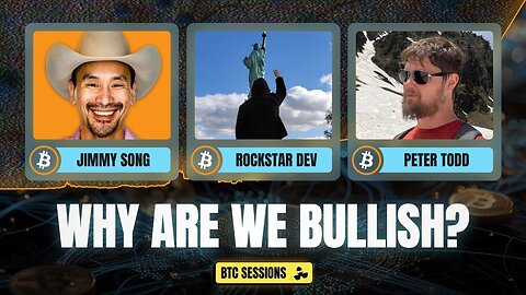 WHY ARE WE BULLISH? Jimmy Song, Rockstar Dev, Peter Todd