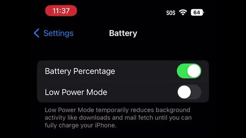 Apple adds a battery percentage indicator to iOS 16 Beta 5