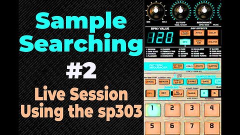 Sample Searching LIVE SESSION #2 | HOW TO SAMPLE