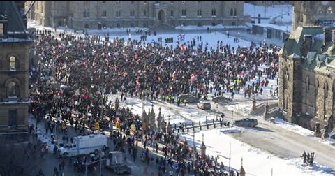 Truckers Descend On Ottawa - See The Protest That Is Waking Up The World!