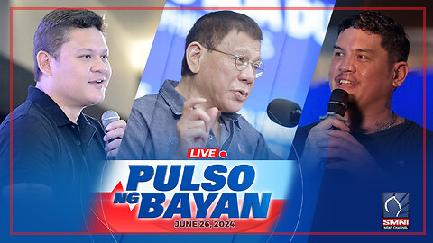 LIVE: Pulso ng Bayan kasama sina Atty. Harry Roque, Admar Vilando at Jade Calabroso | June 26, 2024