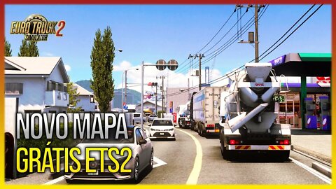 ▶️ETS2 Lançamento MAPA Para ETS2 Projeto Japão 1.43