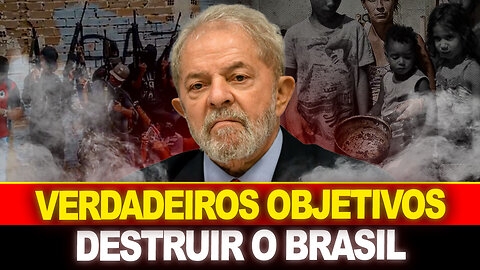 URGENTE !! LULA DEIXA CLARO SEUS OBJETIVOS... A DESTRUIÇÃO DO PAÍS !