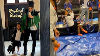 Offset & Cardi B Take Kulture To The Trampoline Park!