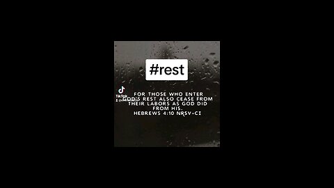 rest #bibleverseoftheday📖😇 #biblebuild #biblescripture #Bible