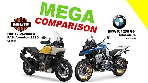 MEGA COMPARISON | Harley Davidson PAN America 1250 vs BMW R 1250 GS Adventure | Kuch Bhi