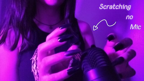 ASMR - Scratching no microfone (aggressive)