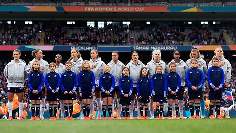 Video Shows Big Difference Between US Women's National Anthem Behavior and US Men's