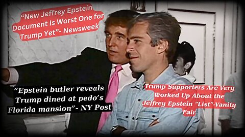 Epstein Documents Are Being Weaponized By MSM To Push Anti-Trump Narrative