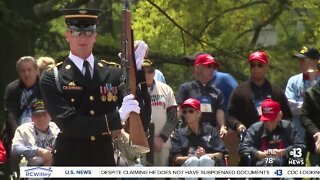 Veterans visit Vietnam War Memorial, Arlington Cemetery, and more in Washington D.C.