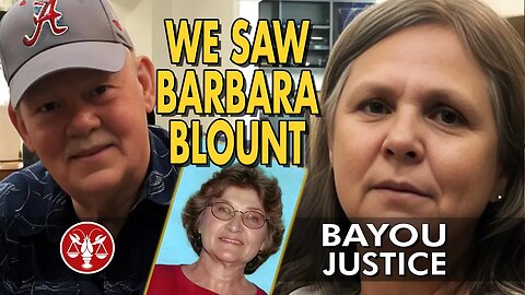 Barbara Blount Witnesses Speak Out