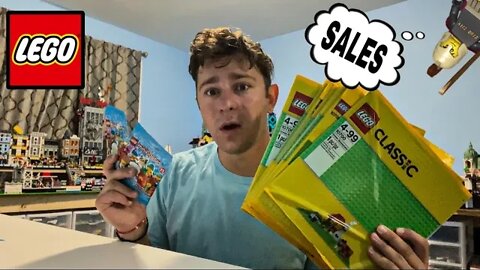 LEGO Clearance Haul (Cutting LEGO Baseplates, LEGO CMF's, And More!)