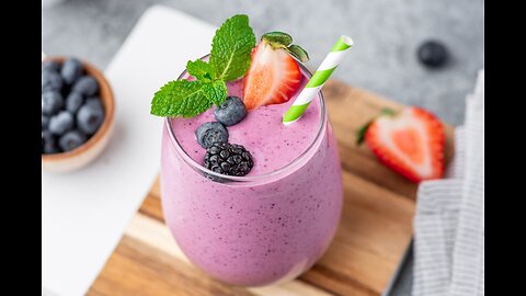 Get Flat Belly/Stomach Without Exercise - 7 Smoothie Recipes | Lose Weight