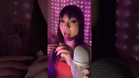 ASMR Lollipop Music? #asmr #mouthsounds #relax #tingles #cool