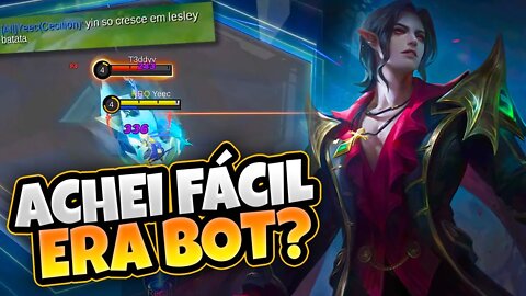 DEU CHAT NO MEU TIME E CAIU CONTRA | MOBILE LEGENDS