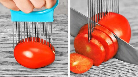 How To Peel And Cut Vegetables And Fruits, Cut And Slice Food Easier Than Ever