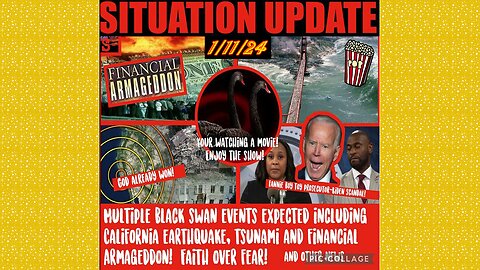 SITUATION UPDATE 1/11/24 - Prosecutor Boyfriend/Biden Scandal, Rabbi Riots And Trafficking Tunnels