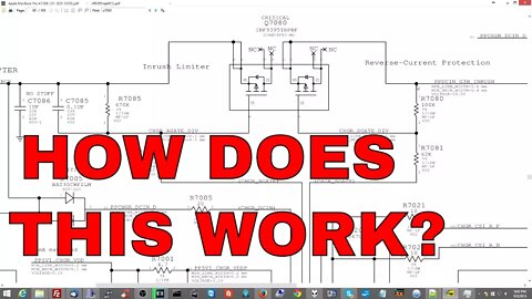 How to troubleshoot charger MOSFET on Apple laptop motherboard.