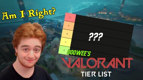 DOOWEE'S (ULTIMATE) VALORANT TIER LIST